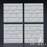 CASTLE STONE 3D Falpanel - API Wall