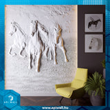 Galloped 3D Exkluzív dombormű fal