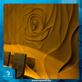 Giant Rose 3D Falpanel