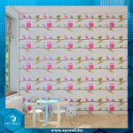 BIRD IN CHILDREN ROOM 3D Falpanel - API Wall